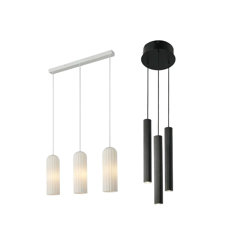 Wisząca lampa z 3 żarówkami