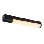 Nordlux Malaika 49 Światło Ścienne Aluminium Czarny 6W 540lm - 830 Ciepła Biel | IP44