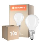 Opakowanie 10x Ledvance Classic LED E14 Piłka Włókno 5.9W 806lm - 827 Bardzo Ciepła Biel | Ściemnianie - Zamienne 60W