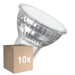Opakowanie 10x Ledvance LED Spot GU10 PAR16 5.6W 620lm 120D - 830 Ciepła Biel | Zamienne 80W