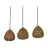 Ledvance Decor Papier Drop Papier/Stal Lampa Wisząca Beige | Nadaje Się Do 3X E27