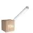 Opakowanie 10x Philips Oprawy Hermetyczne LED WT060C 28W 3400lm - 840 Zimna Biel | 150cm - 1x Poprzez Przewód
