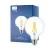 Philips MASTER Value LED Globe E27 93mm Włókno Przezroczysty 5.9W 806lm - 922-927 Bardzo Ciepła Biel | Najlepsze Renderowanie Kolorów - Ściemnianie - Zamienne 60W