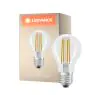 Ledvance Classic LED E27 Gruszka Włókno Przezroczysty 4.2W 470lm - 927 Bardzo Ciepła Biel | Najlepsze renderowanie kolorów - Ściemnianie - Zamienne 40W