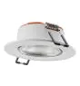 Ledvance Spot Combo Fire Rated FIX Valkoinen 5W 560lm 60D - 840 Zimna Biel | Aukko 70 - IP65 - Ściemnianie