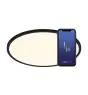Nordlux Oja Smart 60 Lampa sufitowa Metal Czarny 30W 3500lm - 827-865 Przestrajalny Valkoinen | 600mm - Wifi i Niebieskitooth Ściemnianie