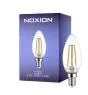 Noxion Lucent LED E14 świeca Włókno Przezroczysty 2.5W 250lm - 827 Bardzo Ciepła Biel | Ściemnianie - Zamienne 25W