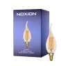Noxion Lucent LED E14 Świeca Włókno Bursztyn BA35 4.5W 400lm - 822 Bardzo Ciepła Biel | Ściemnianie - Zamienne 35W