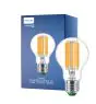 Philips MASTER LED Żarówka Ultra Efficient E27 Gruszka Przezroczysty 7.3W 1535lm - 830 Ciepła Biel | Zamienne 100W