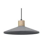 Ledvance Decor Beton/Stal/Drewno Lampa Wisząca 320 Ciemny Szary | Nadaje Się Do E27