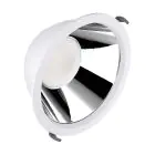 Ledvance LED Downlight Comfort Aluminium Valkoinen 42W 5000lm 55D - 930-940 CCT | 265mm - Aukko 250mm - IP44 - Najlepsze Renderowanie Kolorów - UGR