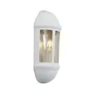 Ansell LED Światło ścienne Latina Połowa Latarnia Valkoinen - Nadaje się do E27 aż do 42W | IP65
