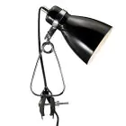 Nordlux Lampa Stołowa Cyclone Clamp Metal Czarny | Nadaje Się Do 1x E14