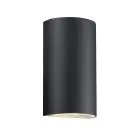 Nordlux Rold Światło Ścienne Metal Czarny Up & Down 10.5W 350lm - 830 Ciepła Biel