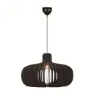 Nordlux Hazo 65 Lampa Wisząca Drewno Czarny | Nadaje Się Do 1x E27