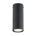 Emibig Lampa sufitowa Tecno Stal Czarny | Nadaje Się Do 1x GU10 - Max 8W