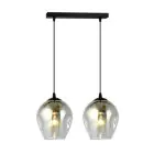 Emibig Lampa Wisząca Istar Stal Czarny | Nadaje Się Do 2x E27 - Max 10W
