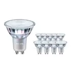 Opakowanie 10x Philips Corepro LED Spot GU10 PAR16 4.6W 390lm 36D - 840 Zimna Biel | Zamienne 50W