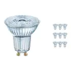 Opakowanie 10x Ledvance Performance LED Spot Reflektor GU10 PAR16 3.4W 230lm 36D - 927 Bardzo Ciepła Biel | Najlepsze renderowanie kolorów - Ściemnianie - Zamienne 35W
