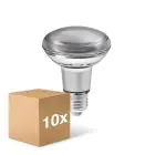 Opakowanie 10x Ledvance Performance LED Spot E27 R80 8.5W 670lm 36D - 827 Bardzo Ciepła Biel | Ściemnianie - Zamienne 100W