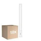Opakowanie 10x Philips CorePro PL-L LED Żarówka Mains 24W - 830 Ciepła Biel | 4-Piny - Zamienne 55W