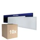 Opakowanie 10x Noxion LED Panel Delta Value V5 28W 3920lm - 830-840 CCT | 120x30cm - UGR