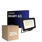 Opakowanie 20x Noxion LED Iluminacja Beamy G3.1 Czarny 50W 5500lm 110D - 840 Zimna Biel | IP65 - Symetryczny 