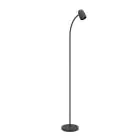 Eglo Lampa podłogowa Carlo Stal Czarny | Nadaje Się Do E14