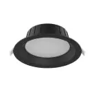 Noxion LED Downlight Hera Średni Wpuszczany Czarny 21W 2400lm 100D - 827-830-840 CCT | 226mm - Aukko 200mm